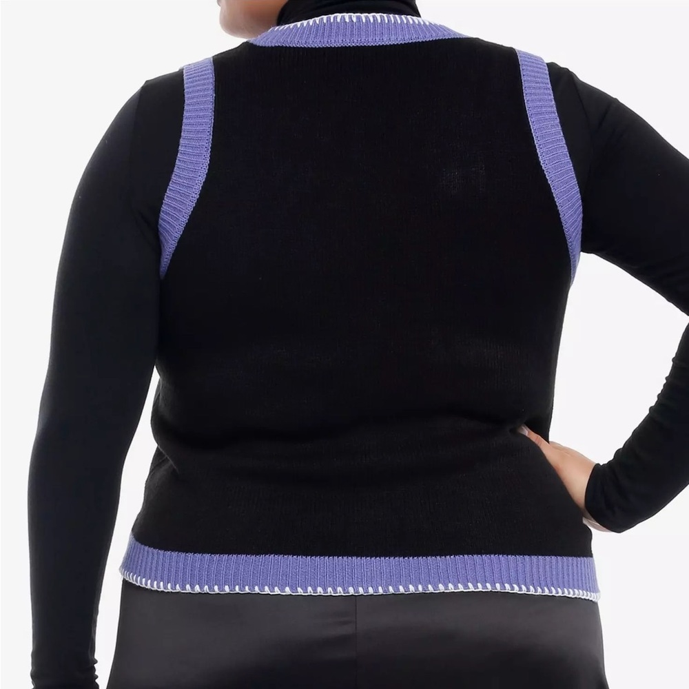 The Nightmare‎ Before Christmas Sweater Vest Plus Size Hot Topic - Picture 2 of 2